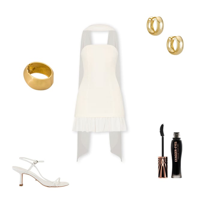 Stone Cold Fox x REVOLVE Alice Mini Dress in White in Ivory | REVOLVE