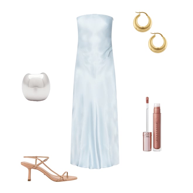 2nd bundle featuring 4 items which compliment X Revolve Angel Strapless Midi Dress