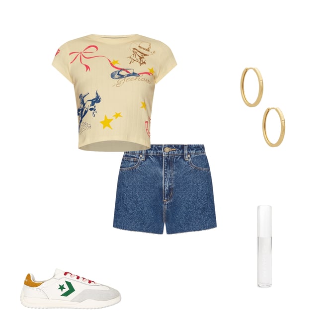 3rd bundle featuring 4 items which compliment High Relaxed Short