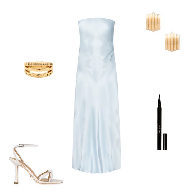 1st bundle featuring 4 items which compliment X Revolve Angel Strapless Midi Dress