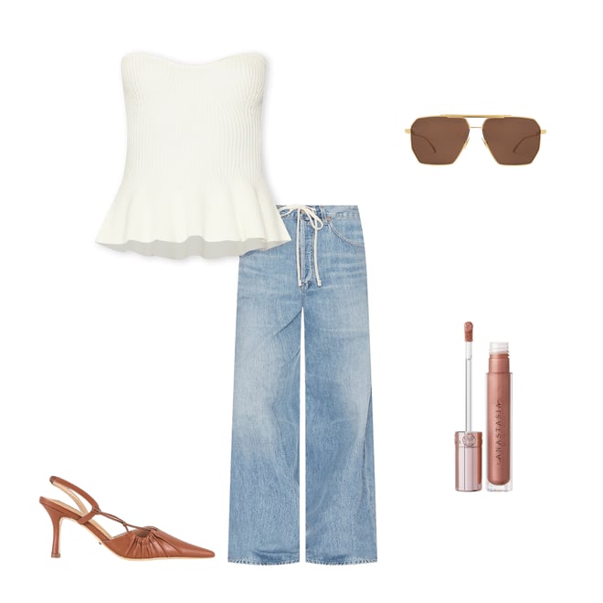 3rd bundle featuring 4 items which compliment Brynn Drawstring Trouser Jeans