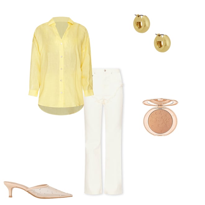 1st bundle featuring 4 items which compliment Dahlia Frayed Bootcut Jeans