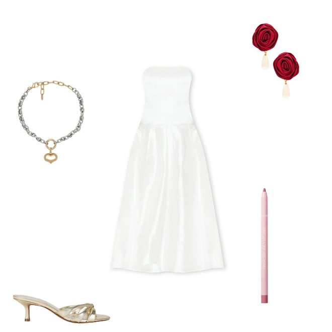 Cambria Strapless Dress