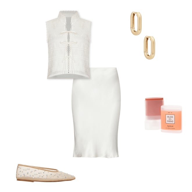 2nd bundle featuring 4 items which compliment Cloud Embroidered Top