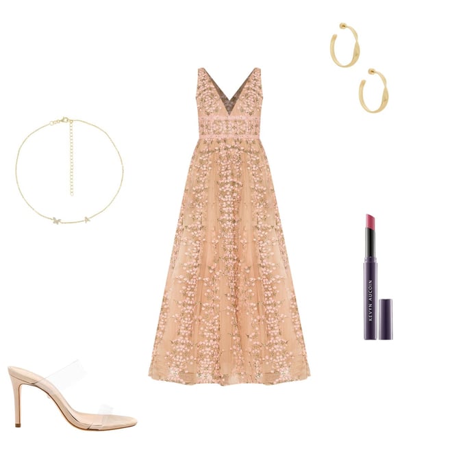 Bronx and Banco Megan Maxi Dress in Rose | REVOLVE