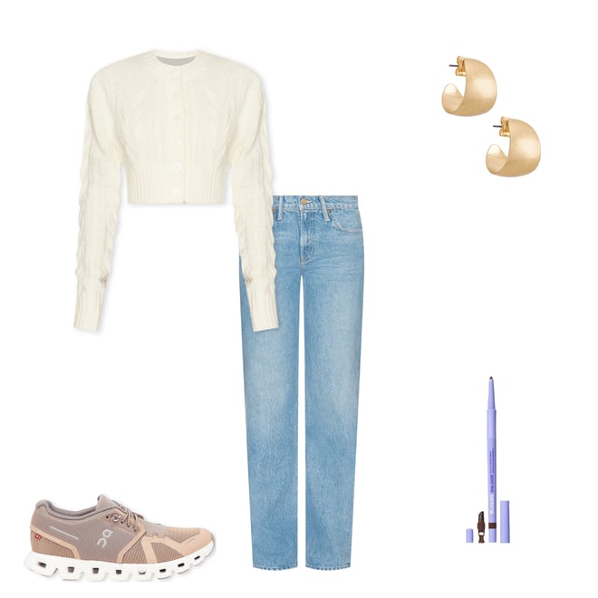 3rd bundle featuring 4 items which compliment Camille Cable Knit Cardigan