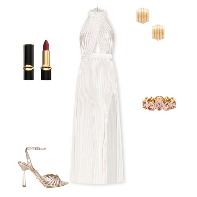 1st bundle featuring 4 items which compliment Renaissance Split Gown
