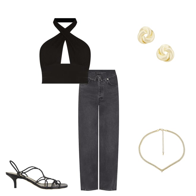 6th bundle featuring 4 items which compliment V Necklace