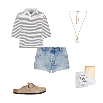 Messed Up Bandits Low Waist Denim Short