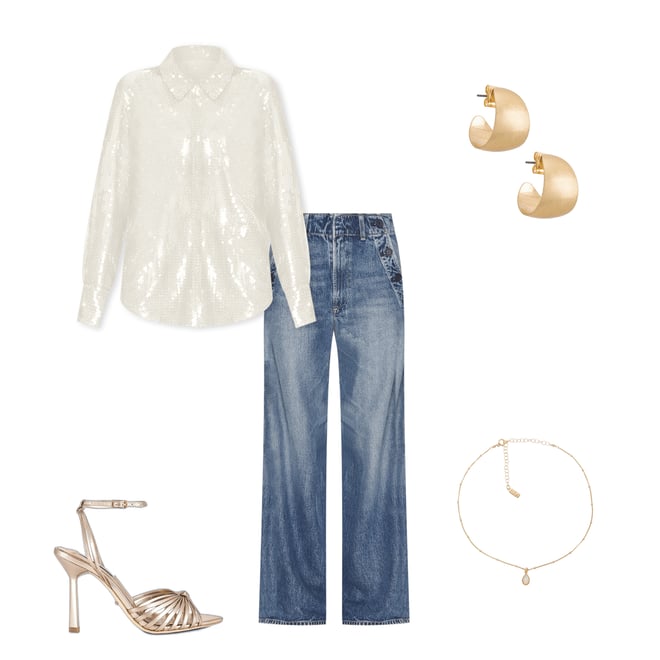 2nd bundle featuring 4 items which compliment Wyatt Button Down Top