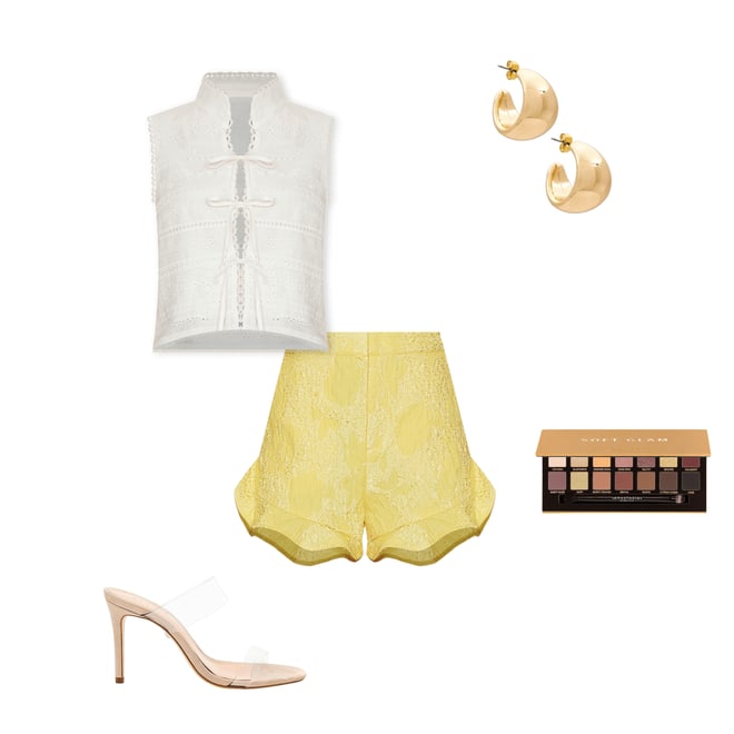 3rd bundle featuring 4 items which compliment Cloud Embroidered Top
