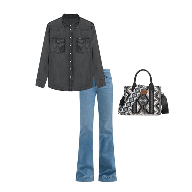 Women's Wrangler Retro® Bailey High Rise Trouser Jean in Jordyn