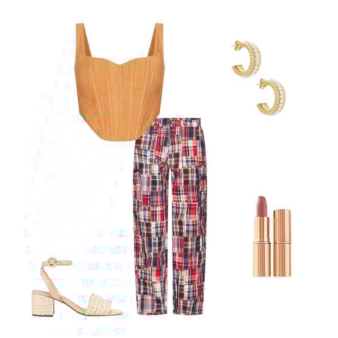 2nd bundle featuring 4 items which compliment Adrian Patchwork Pant