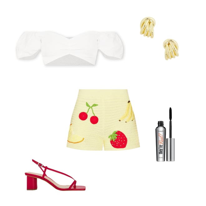 5th bundle featuring 4 items which compliment Heloise Mid Block Heel