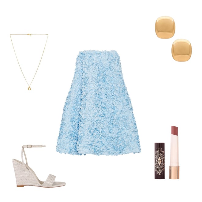 ELLIATT Kaia Trapeze Mini Dress in Hydrangea | REVOLVE