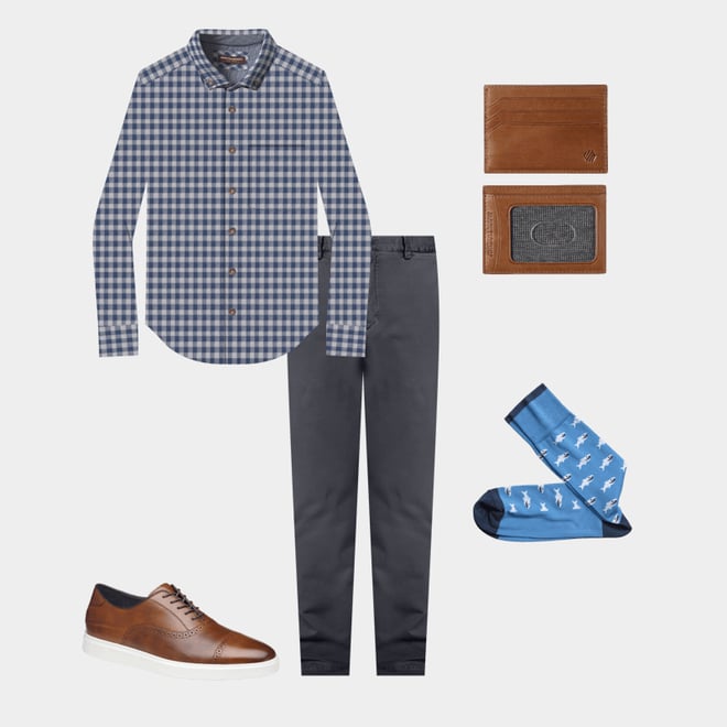 6th bundle featuring 4 items which compliment Washed Chinos