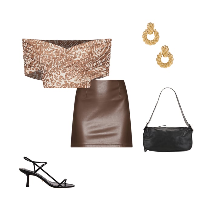 1st bundle featuring 4 items which compliment Abby Mini Skirt