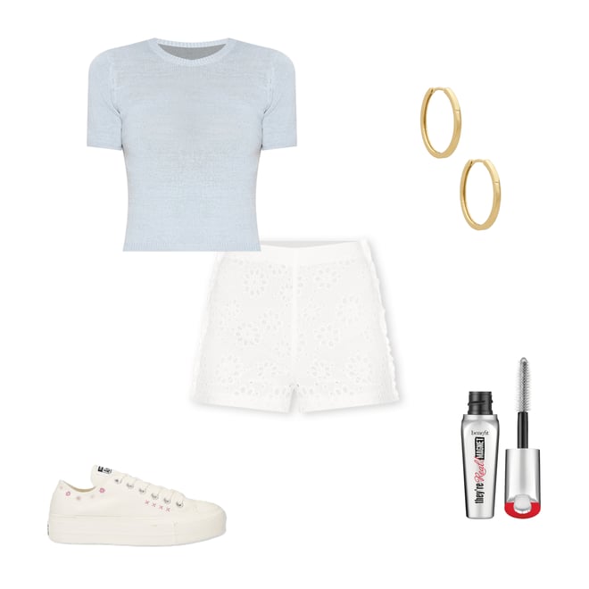 4th bundle featuring 4 items which compliment Clare Baby Tee