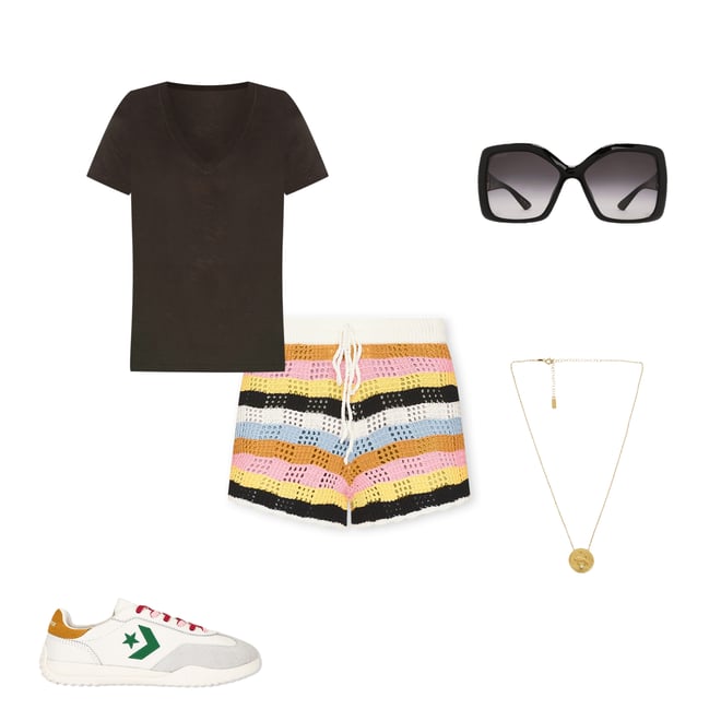 3rd bundle featuring 4 items which compliment Casual Tee w/ Reverse Binding