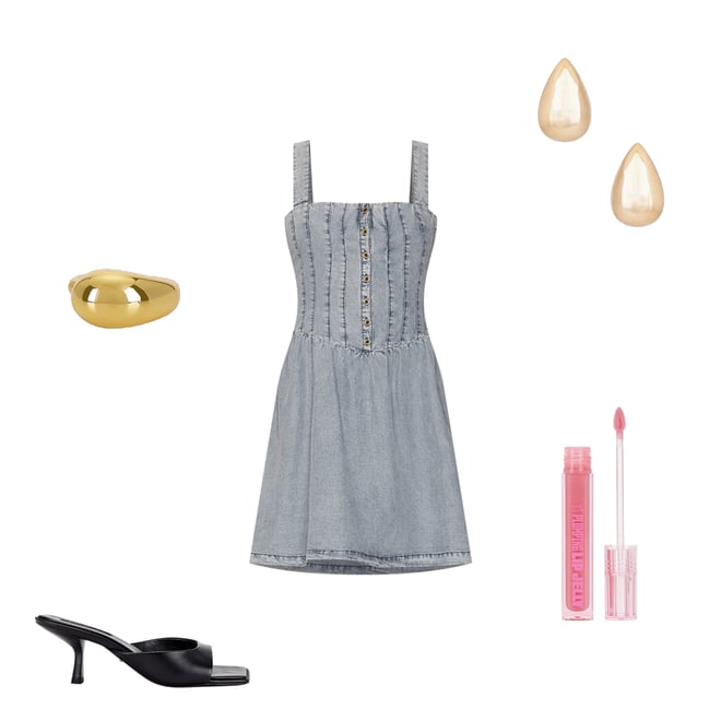 6th bundle featuring 4 items which compliment X Revolve Drop Earring