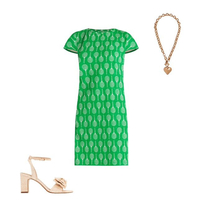 3rd bundle featuring 2 items which compliment Leah Jersey T-shirt Dress-Rich Emerald, Tennis