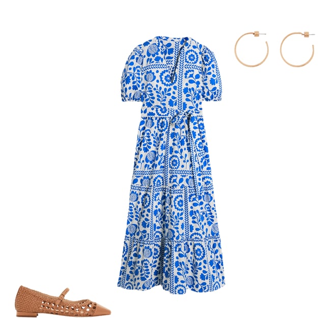 3rd bundle featuring 2 items which compliment Christabel Cotton Midi Dress-Gallery Blue, Walled Garden