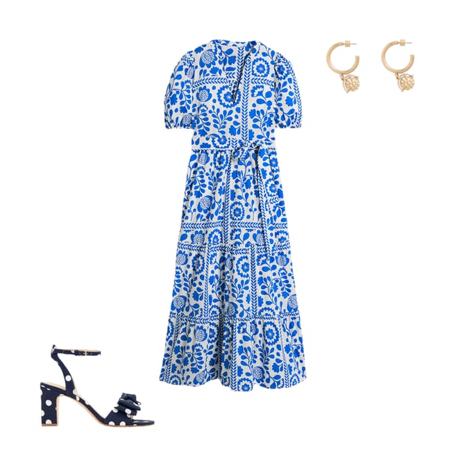 2nd bundle featuring 2 items which compliment Christabel Cotton Midi Dress-Gallery Blue, Walled Garden