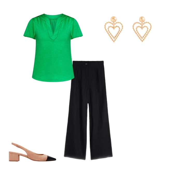 3rd bundle featuring 3 items which compliment Ava Short Sleeve Top