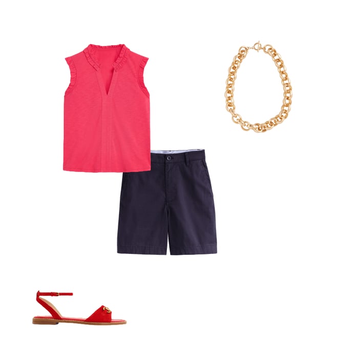 3rd bundle featuring 3 items which compliment Lola Sleeveless Top-Rethink Pink
