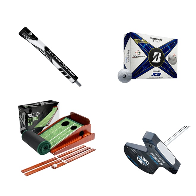 Buy Odyssey Ai-ONE Square 2 Square Max Stripe Putter | Golf