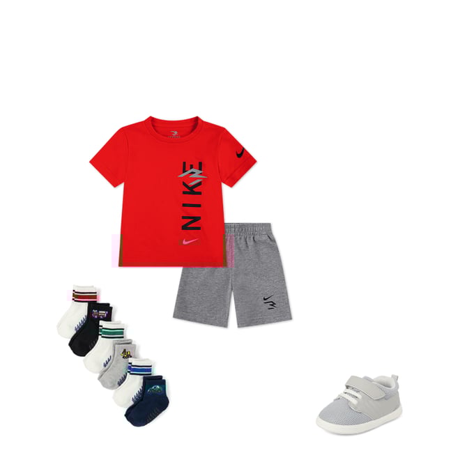 1st bundle featuring 2 items which compliment Toddler Boys Nike 3BRAND™ by Russell Wilson Graphic 2-Piece Outfit Set
