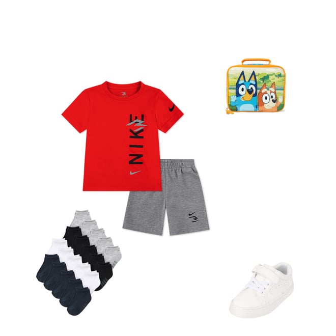 2nd bundle featuring 3 items which compliment Toddler Boys Nike 3BRAND™ by Russell Wilson Graphic 2-Piece Outfit Set