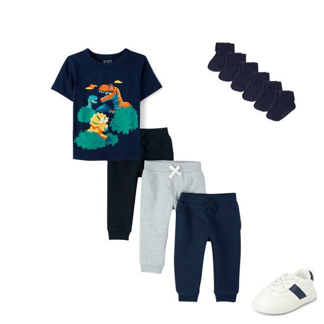 2nd bundle featuring 3 items which compliment Baby And Toddler Boys Colorblock First Steps Sneakers