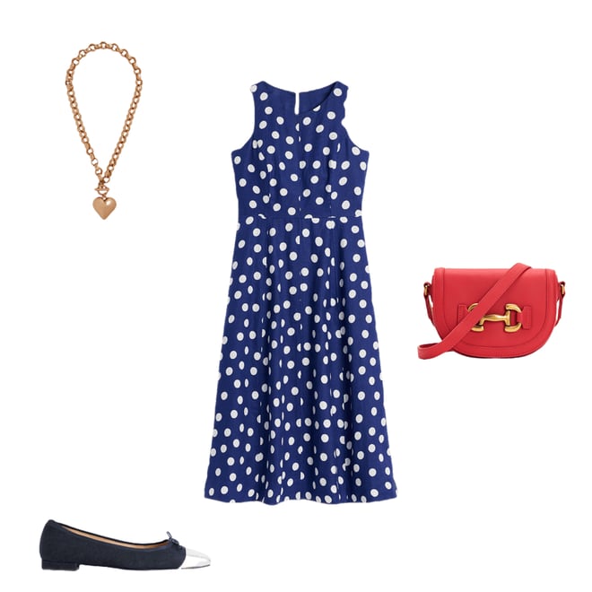 5th bundle featuring 3 items which compliment Carla Linen Midi Dress-Starboard Blue, Painted Dot