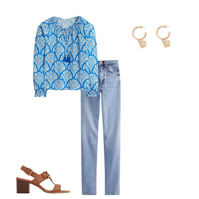 4th bundle featuring 3 items which compliment High Rise Rigid Straight Jeans-Light Vintage