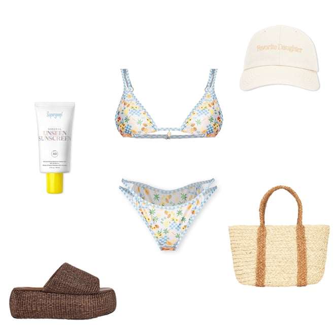 2nd bundle featuring 5 items which compliment Raffia Cloudy Platform