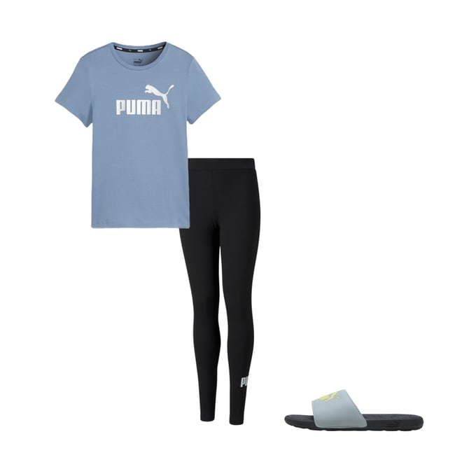 Essentials+ Big Kids' Logo Tee