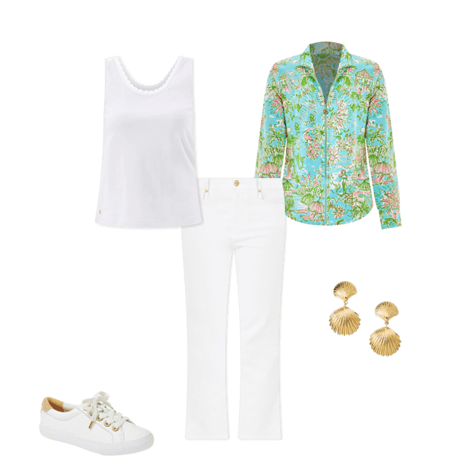 UPF 50+ Leona Zip-Up Jacket | Lilly Pulitzer