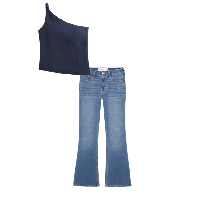Mid-Rise Medium Wash Boot Jeans