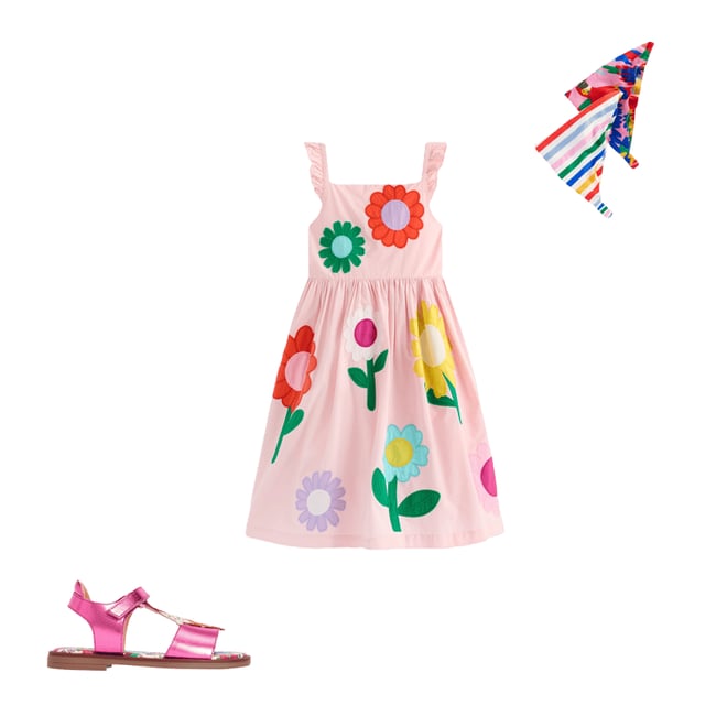 2nd bundle featuring 2 items which compliment Annalisa Appliqué Sundress-Pink Flower
