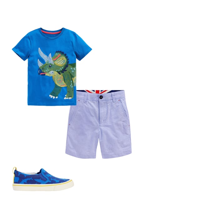 3rd bundle featuring 2 items which compliment Classic Chino Shorts-Blue Oxford