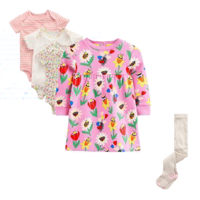 1st bundle featuring 2 items which compliment Baby Ribbed Tights-Oatmeal