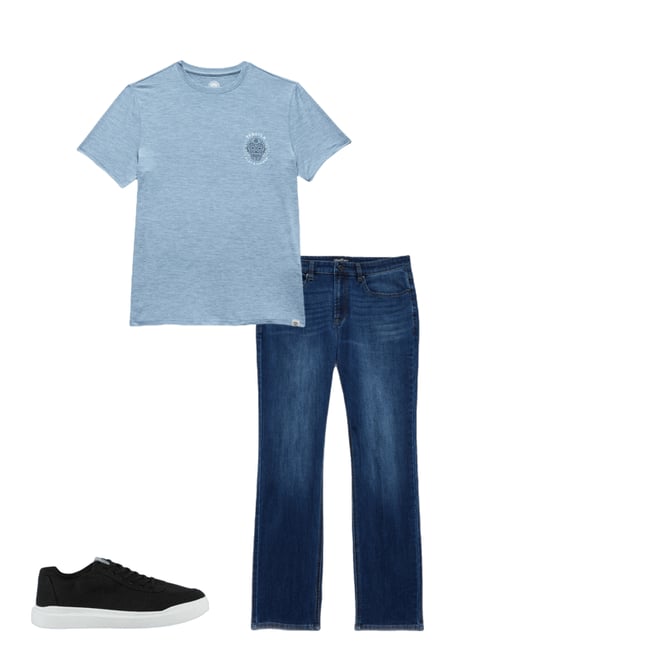 1st bundle featuring 2 items which compliment Lewiston Cooling Denim Jean - Oakland Slim Fit - Dark Wash