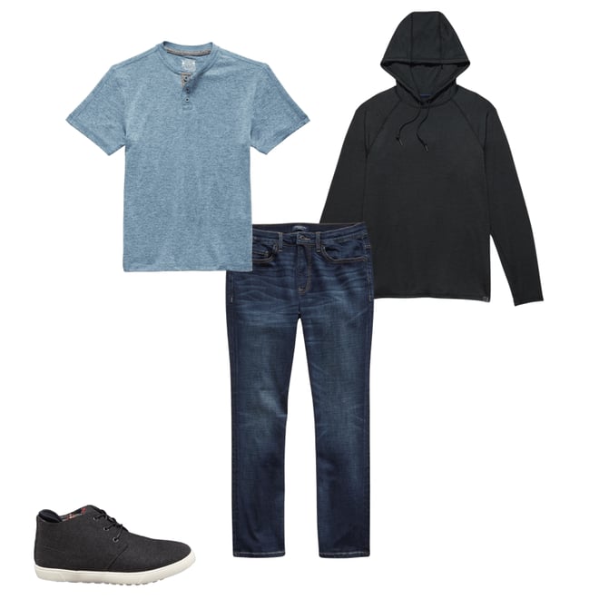 3rd bundle featuring 3 items which compliment  Weston Mid-Top Sneaker - Charcoal