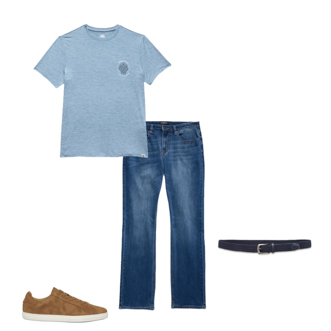 5th bundle featuring 3 items which compliment  Alden Low Top Sneaker - Light Brown