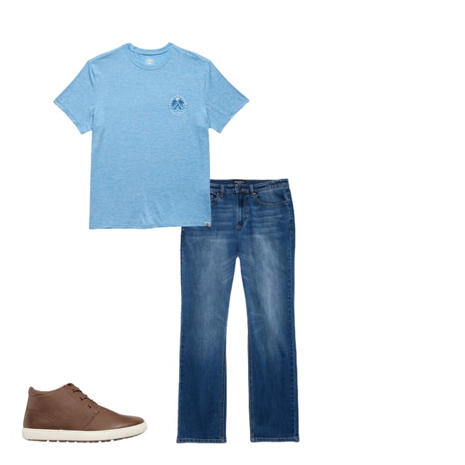 1st bundle featuring 2 items which compliment  Weston Mid-Top Sneaker - Brown