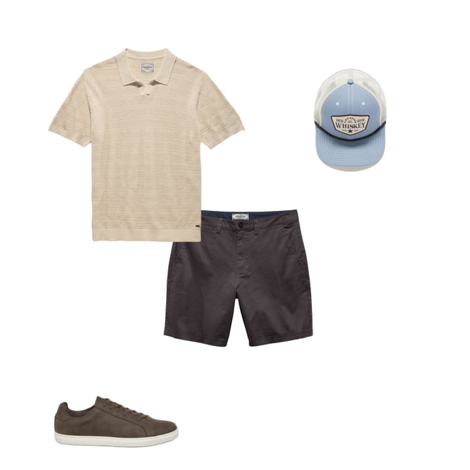 3rd bundle featuring 3 items which compliment  Alden Low Top Sneaker - Brown
