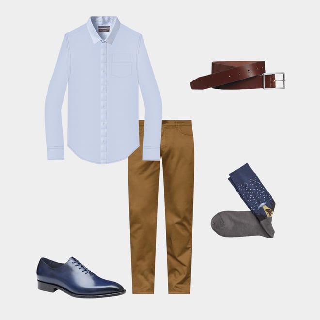7th bundle featuring 4 items which compliment Five-Pocket Pants