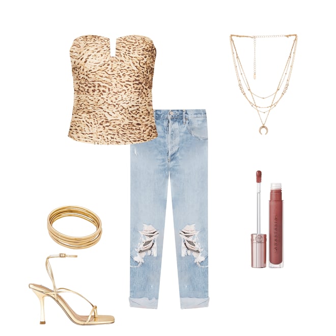 2nd bundle featuring 5 items which compliment Strapless Top