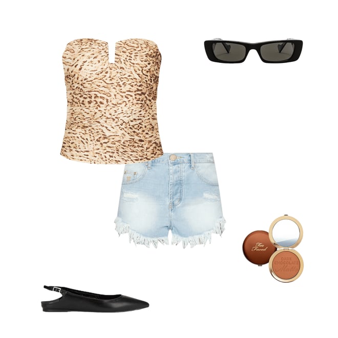 1st bundle featuring 4 items which compliment Strapless Top